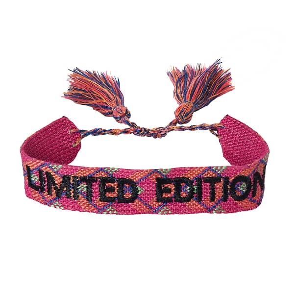 Limited edition roze armband